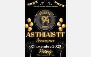 30 ans, ça se fête !!!