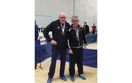 3 podiums aux championnats de France Vétérans !!!