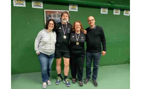 Philippe et Muriel médaillés au championnat individuel Sport en Entreprise