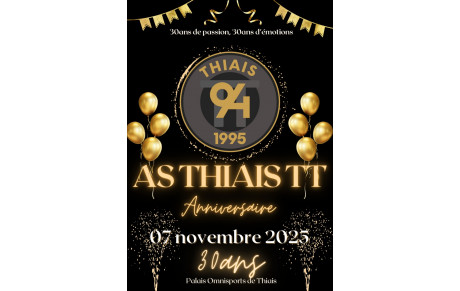 30 ans, ça se fête !!!